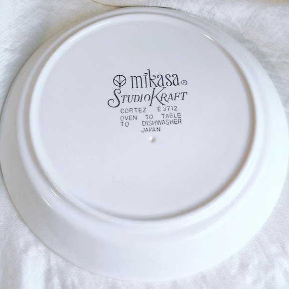 Vintage Mikasa Studio Kraft Cortez Salad Dessert Plates Japan - Set of Six - Picture 2 of 3
